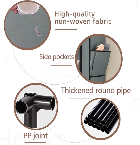 Shoe rack with cover